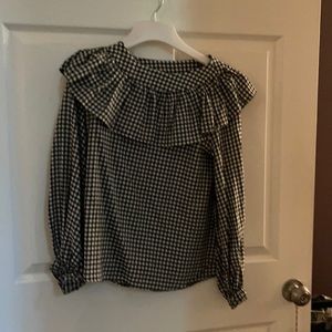 Buffalo checkish Zara blouse